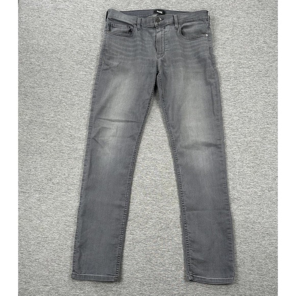 Paige Jeans Mens Size 34x34 Gray Lennox Slim Straight Stretch Designer City - Picture 1 of 9